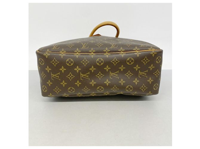 Borsa Louis Vuitton Monogram Deauville Marrone - vista 3