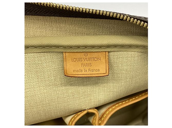 Borsa Louis Vuitton Monogram Deauville Marrone - vista 5