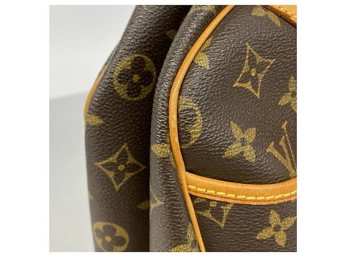 Borsa Louis Vuitton Monogram Deauville Marrone - vista 6