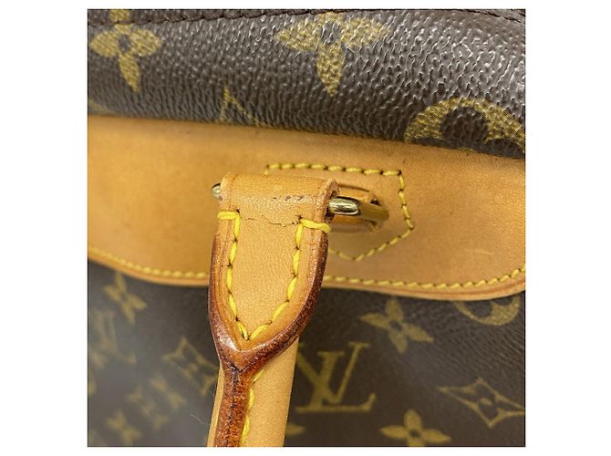 Borsa Louis Vuitton Monogram Deauville Marrone - vista 7