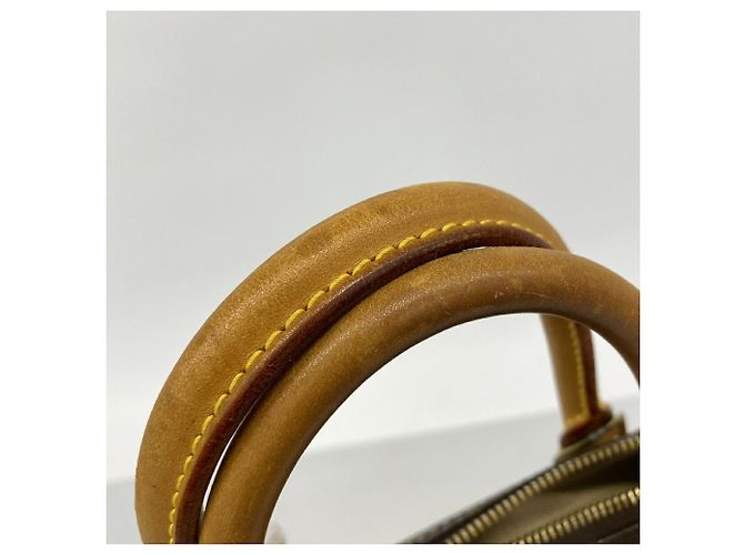 Borsa Louis Vuitton Monogram Deauville Marrone - vista 8