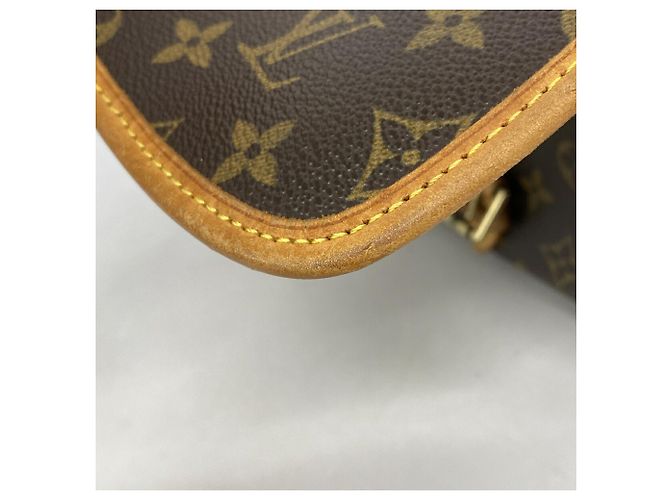 Borsa a tracolla Louis Vuitton Monogram Sologne Marrone - vista 7