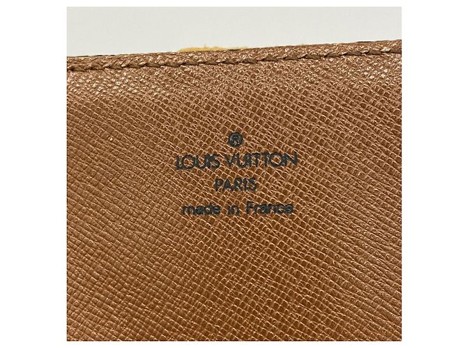 Borsa a tracolla Louis Vuitton Monogram Cartouchiere MM Marrone - vista 5