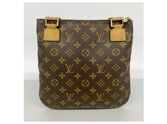 Borsa a tracolla Louis Vuitton Monogram Pochette Bosphore Marrone - vista 10