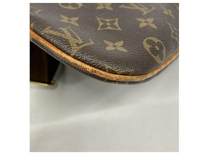 Borsa a tracolla Louis Vuitton Monogram Pochette Bosphore Marrone - vista 6