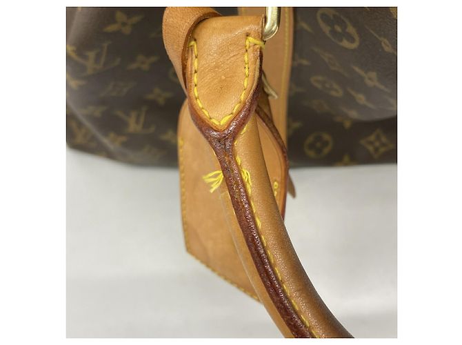 Louis Vuitton Boston Monogram Keepall 60 Marrone - vista 9
