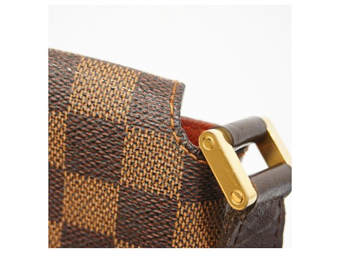 Bolso de hombro Louis Vuitton Damier Musette Damier ebene - vista 9