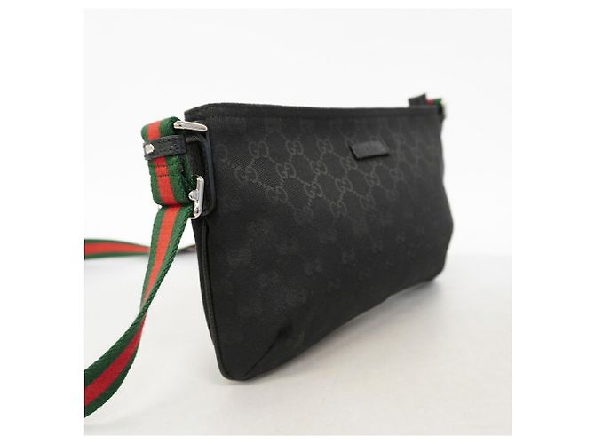 Borsa a tracolla Gucci GG Canvas Nero - vista 2
