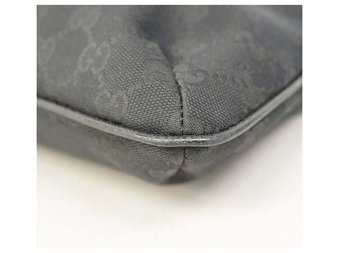 Borsa a tracolla Gucci GG Canvas Nero - vista 6