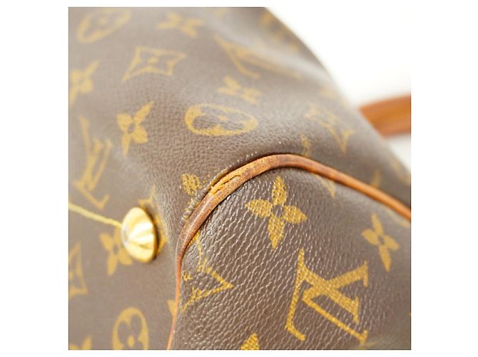 Louis Vuitton Monogram Tivoli PM Handtasche Braun - Ansicht 7
