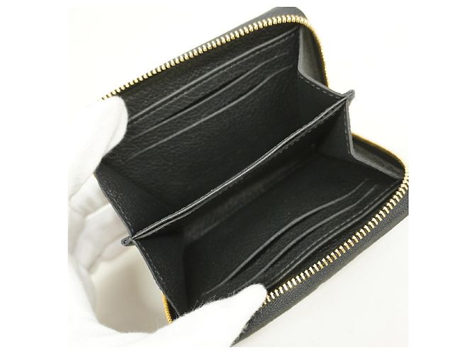 Monedero Zippy Louis Vuitton Monogram Empreinte en Noir Negro - vista 3