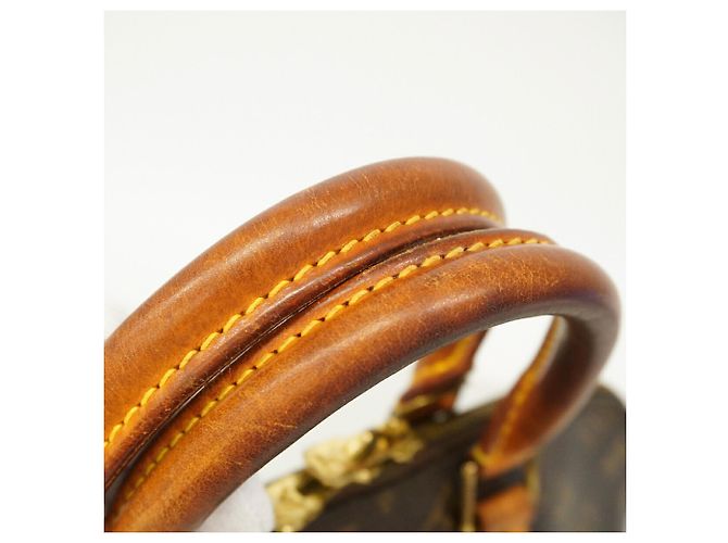 Borsa Louis Vuitton Alma Monogram Marrone - vista 9