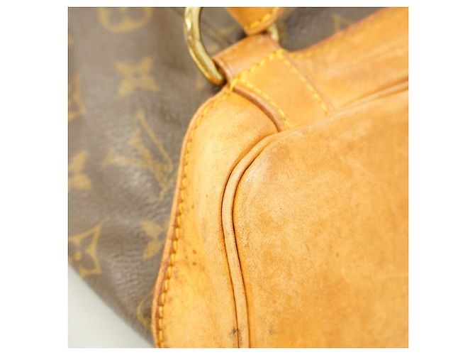 Zaino Louis Vuitton Monogram Montsouris GM Marrone - vista 11