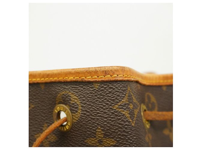 Zaino Louis Vuitton Monogram Montsouris GM Marrone - vista 12