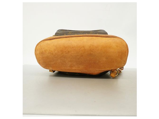 Zaino Louis Vuitton Monogram Montsouris GM Marrone - vista 3