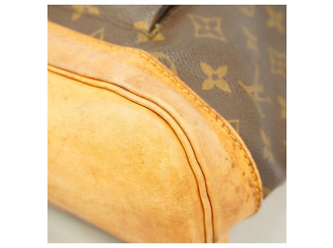 Zaino Louis Vuitton Monogram Montsouris GM Marrone - vista 6