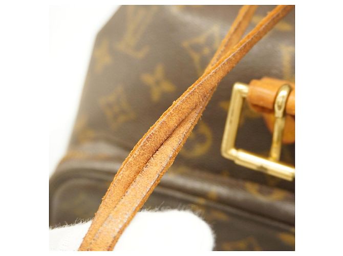 Zaino Louis Vuitton Monogram Montsouris GM Marrone - vista 8
