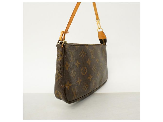 Louis Vuitton Monogram Pochette Accessoires Bag/Pouch Marrone - vista 2