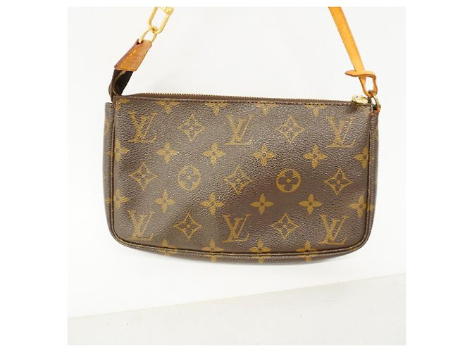 Louis Vuitton Monogram Pochette Accessoires Bag/Pouch Marrone - vista 8