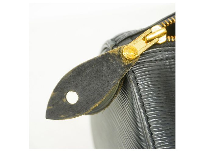 Borsa Louis Vuitton Epi Speedy 30 Nero - vista 11