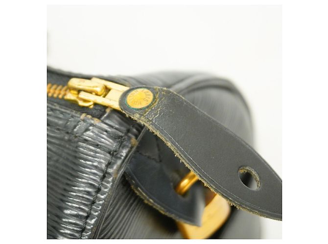 Borsa Louis Vuitton Epi Speedy 30 Nero - vista 9