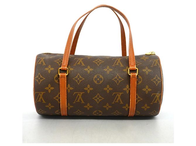 Borsa Louis Vuitton Monogram Papillon 26 Marrone - Ansicht 11