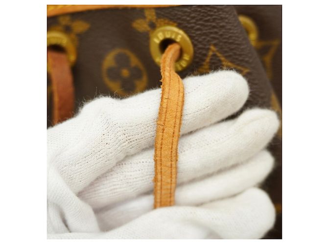 Zaino Louis Vuitton Monogram Mini Montsouris Marrone - vista 10