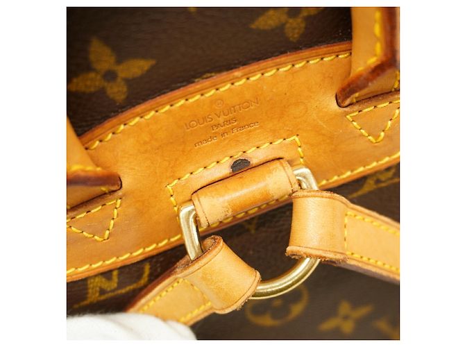 Zaino Louis Vuitton Monogram Mini Montsouris Marrone - vista 11