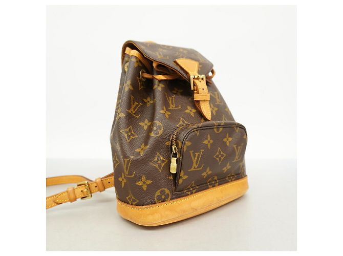 Zaino Louis Vuitton Monogram Mini Montsouris Marrone - vista 2