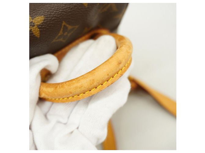 Zaino Louis Vuitton Monogram Mini Montsouris Marrone - vista 9