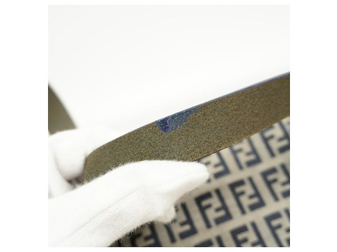 Borsa a secchiello Fendi Zucchino Mamma Marrone Blu navy - vista 6