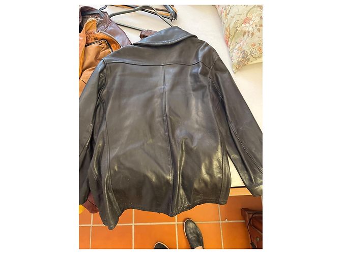 Autre Marque U.S. 740N Pea Jacket Schwarz - Ansicht 2