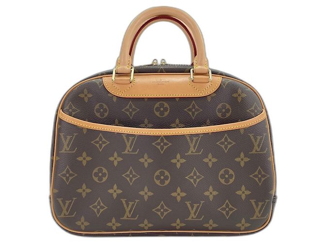 Borsa a mano Louis Vuitton Trouville in marrone - vista 2