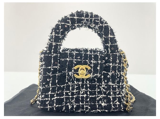 Bolsa de ombro Chanel preta Preto - vista 13
