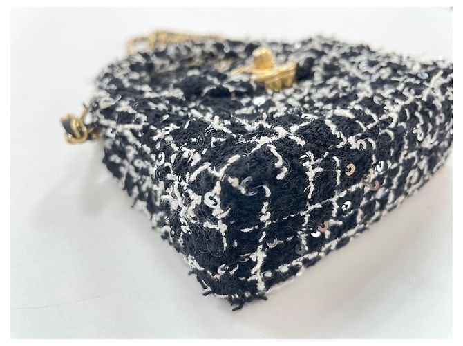Bolsa de ombro Chanel preta Preto - vista 6