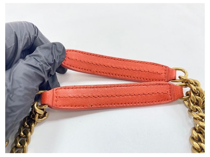 Borsa a tracolla Yves Saint Laurent Orange Arancione - vista 11