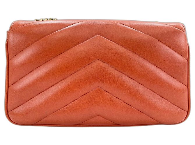 Borsa a tracolla Yves Saint Laurent Orange Arancione - vista 3