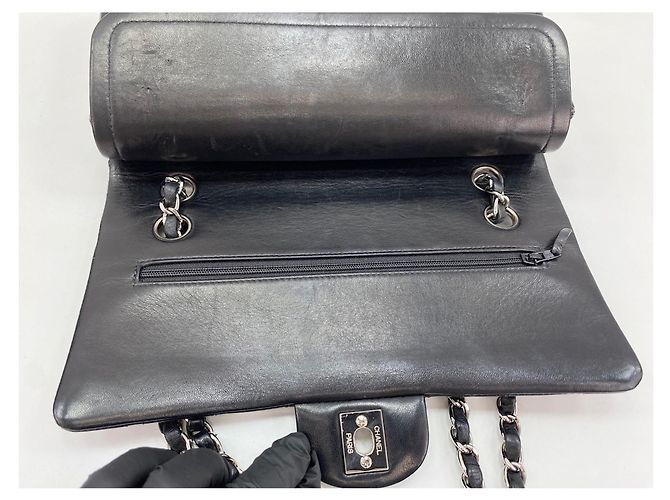 Borsa a tracolla Chanel Matelassé Nero - vista 9