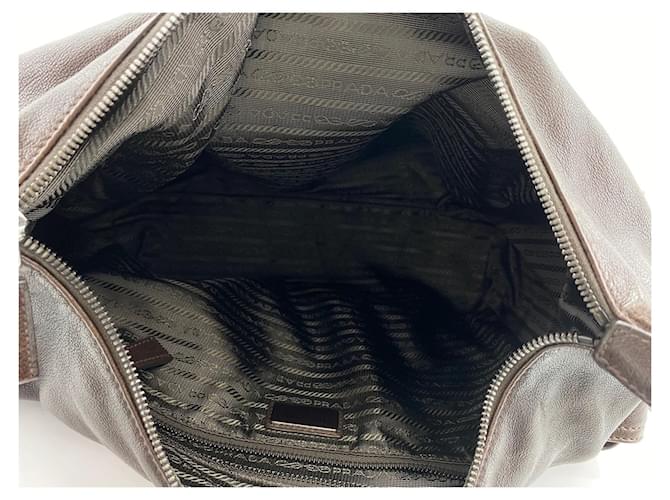 Borsa a tracolla Prada Explorer Marrone - vista 11