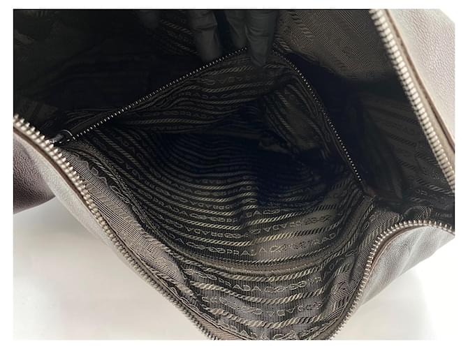 Borsa a tracolla Prada Explorer Marrone - vista 12