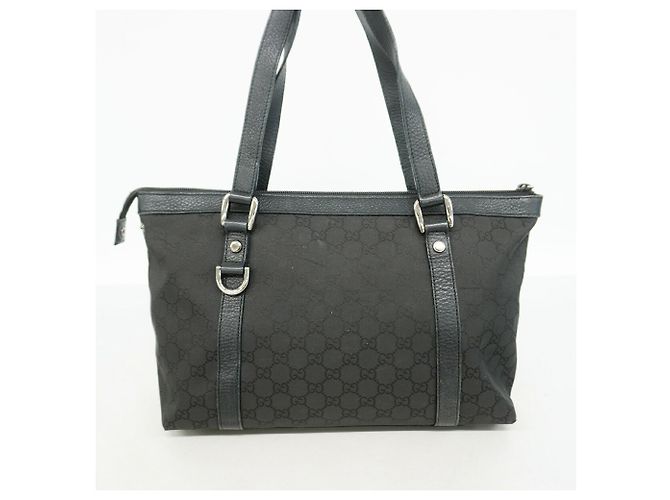 Gucci GG Nylon Tote Bag Schwarz - Ansicht 11