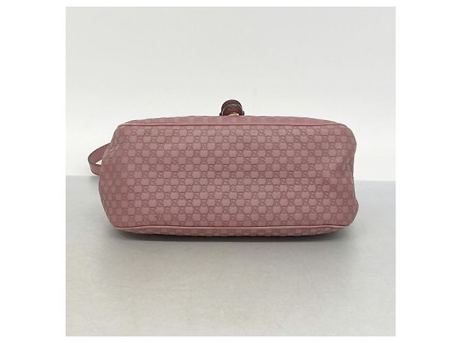 Borsa a tracolla Gucci Pink Microguccissima Rosa - vista 3