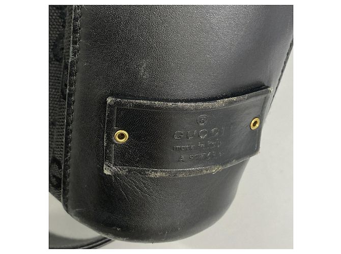 Borsa a tracolla Gucci GG Canvas Nero - vista 6