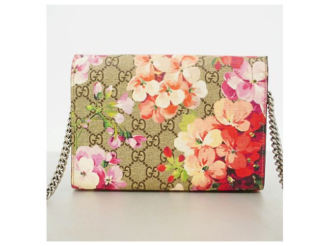Borsa a tracolla Gucci GG Blooms Dionysus Multicolore Beige - vista 11