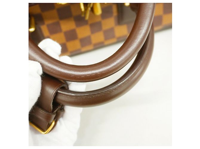 Borsa Boston Louis Vuitton in Ebene Damier ebene - vista 8