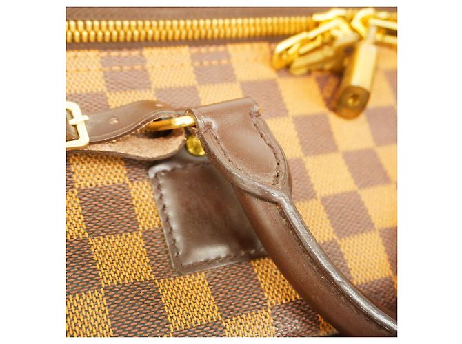 Borsa Boston Louis Vuitton in Ebene Damier ebene - vista 9