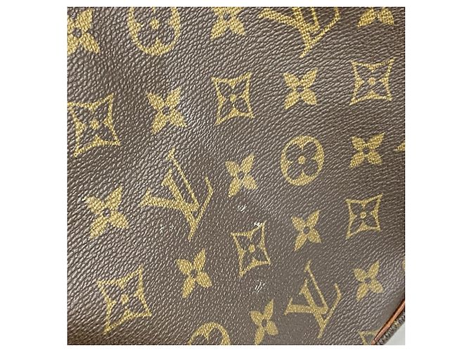 Borsa Louis Vuitton Boston Monogram Keepall 60 Marrone - vista 10