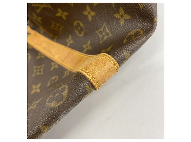 Borsa Louis Vuitton Boston Monogram Keepall 60 Marrone - vista 8