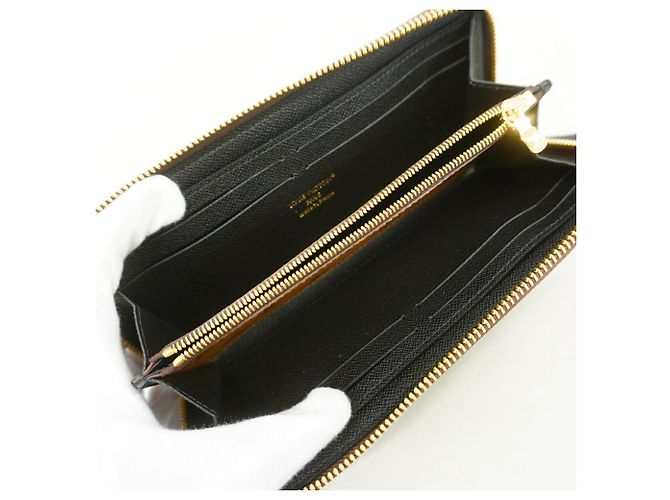 Louis Vuitton Monogram Reverse Portefeuille Clemence Long Wallet Marrone - vista 3