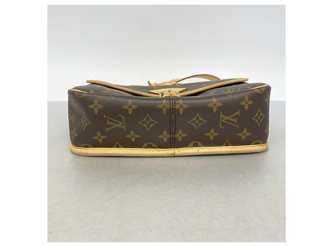 Borsa a tracolla Louis Vuitton Monogram Sologne Marrone - vista 3